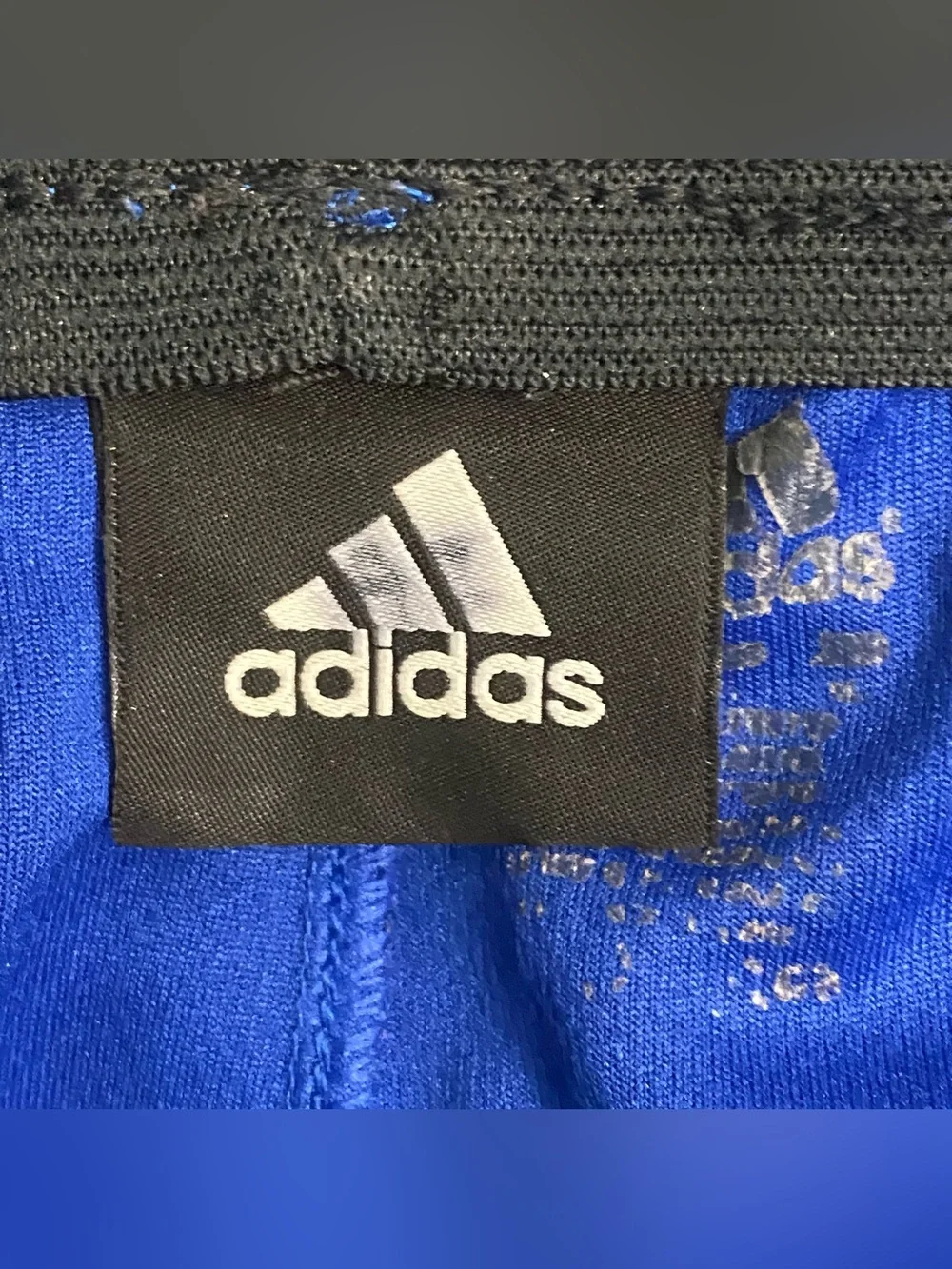 Vintage Adidas New York Knicks NBA Blue & Orange Swingman Basketball Shorts XL